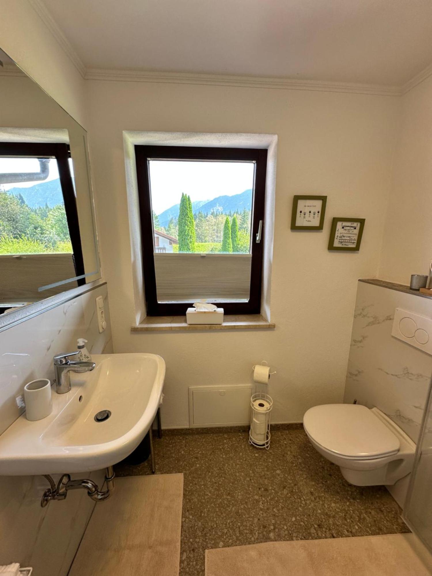 Ferienwohnung Stella Krün Buitenkant foto
