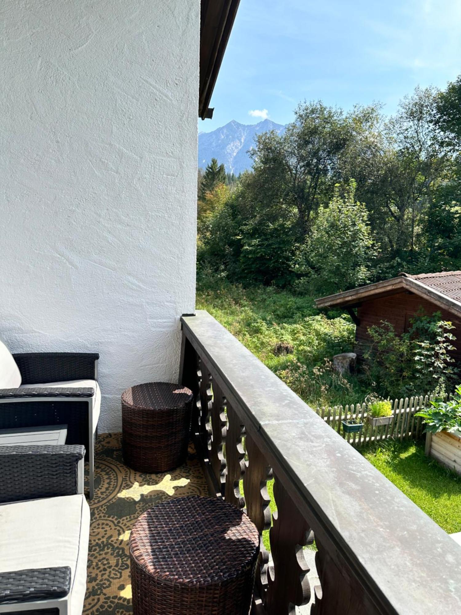 Ferienwohnung Stella Krün Buitenkant foto