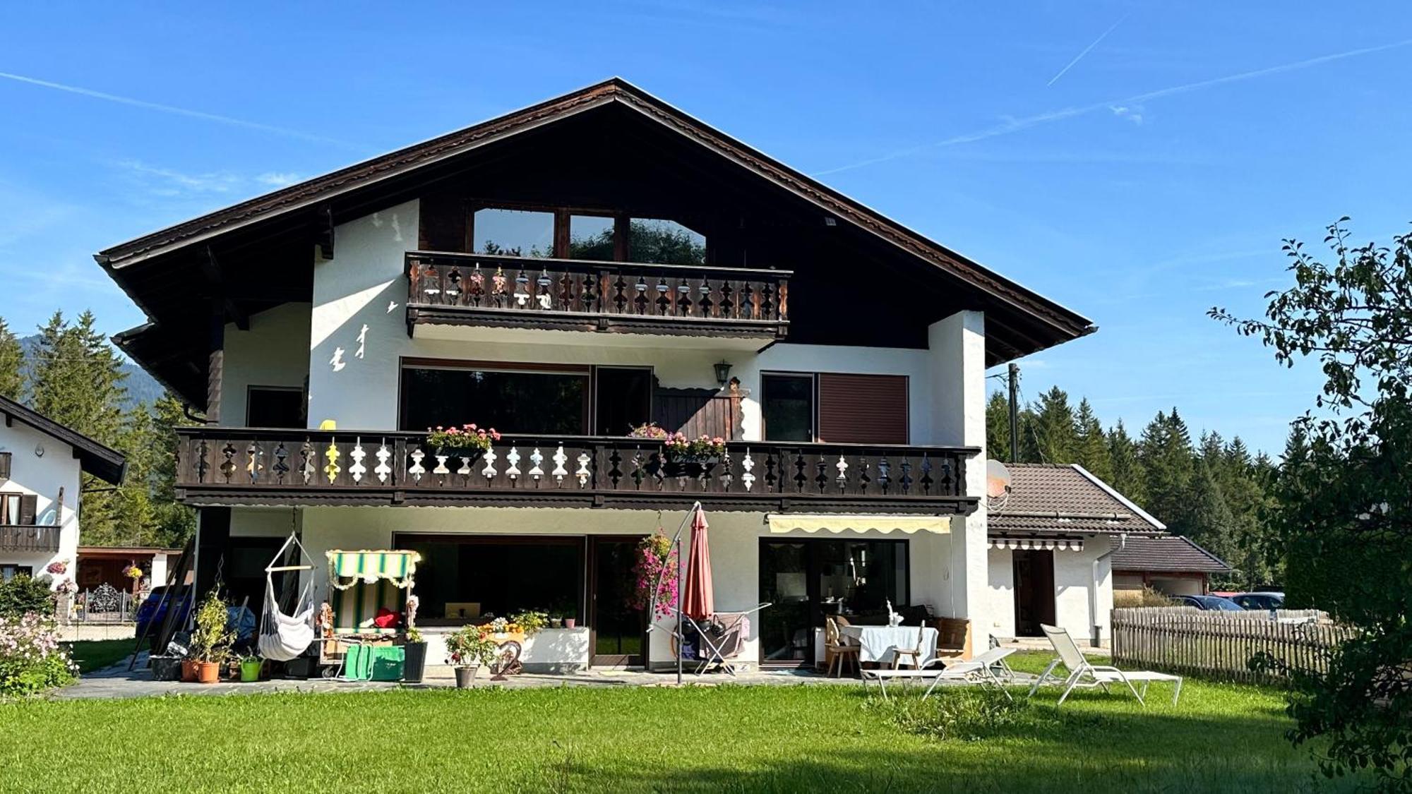 Ferienwohnung Stella Krün Buitenkant foto